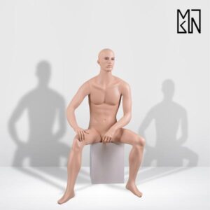 Мужской манекен сидячий CLARIE-11